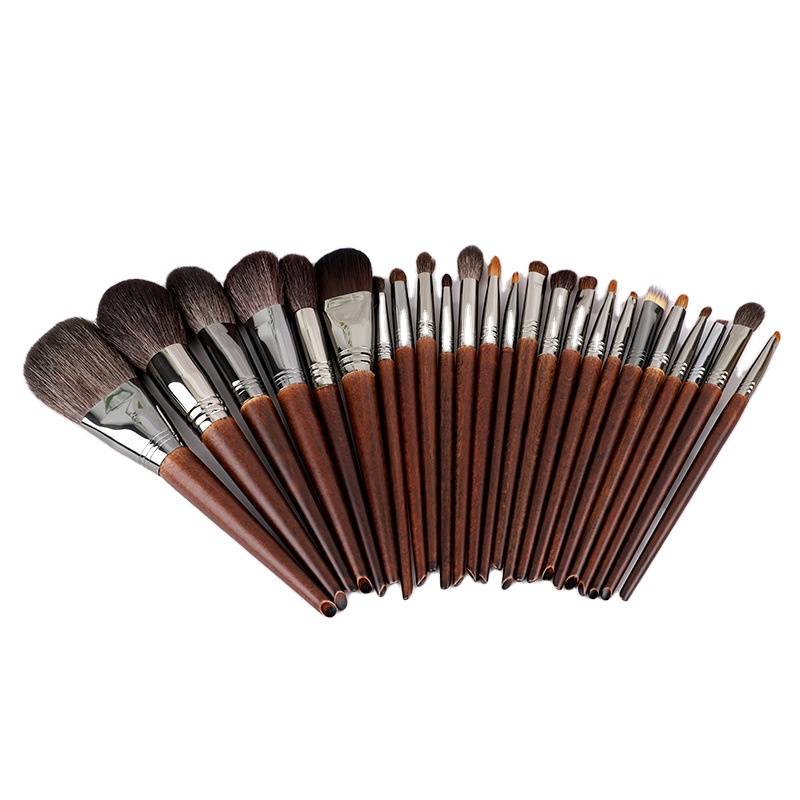 Professional 24PCS Makeup Brushes Set Tools Make-up Toiletry Kit Wool Brand Make Up Brush Set Case Cosmetic Foundation Brush